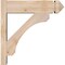 Ekena Millwork Legacy Arts & Crafts Smooth Outlooker, Douglas Fir, 5 1/2"W x 18"D x 18"H OUT06X18X18LEC03SDF - alternate 3